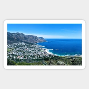 Camps Bay from Lion's Head Sticker